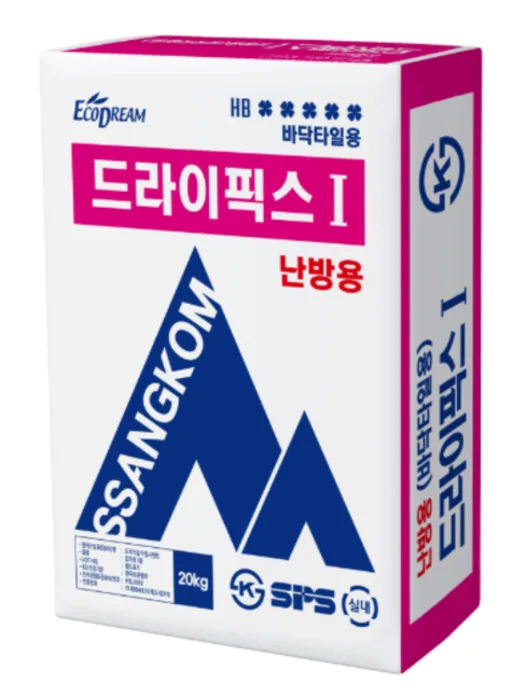 용인처인 욕실 리모델링에 사용 가능한 난방용 타일 접착제 제품